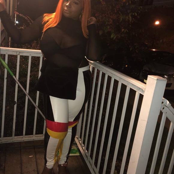 Fashion Nova Pants - Pleather 3 toned stretch pants